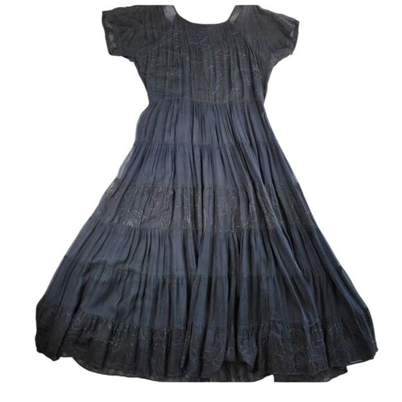 Bila Vintage Sheer Goth Dress – Size Small - Picture 3 of 16